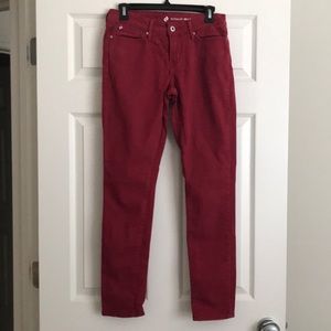 Red skinny jeans (item 010)